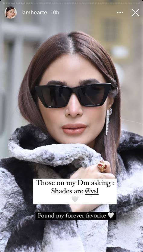 yves saint laurent heart evangelista sunglasses|‘Heart made me do it’: How Heart Evangelista’s Saint Laurent .